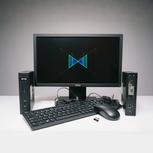 Dell Refurbished {4GB RAM / 128GB SSD} Computer Complete Setup (CPU + Monitor + Keyboard + Mouse )