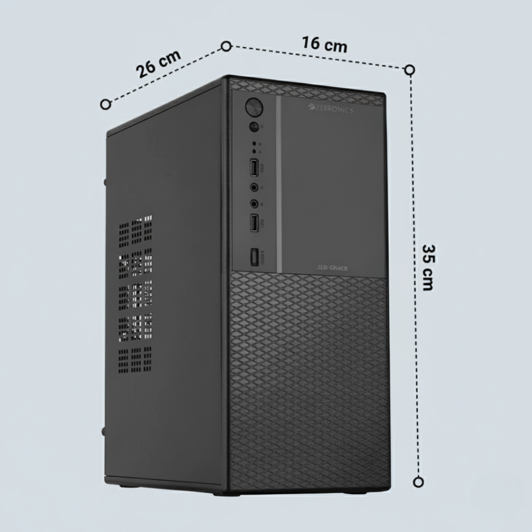 New ZEBRONICS i7 Complete Desktop Setup | Super Fast Performance | Brand New | 1-Year Warranty