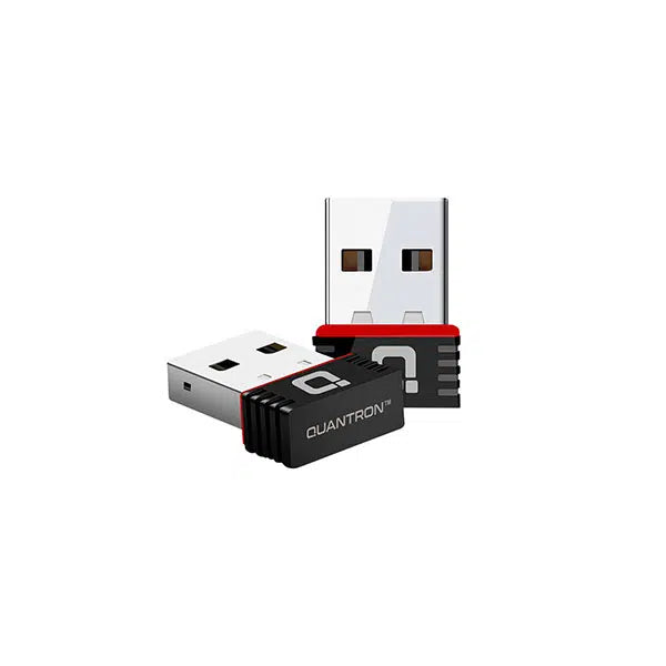 Quantron Nesus QWD-300 Wifi Dongle receiver QWD-300 Laptop Accessory  (Black)