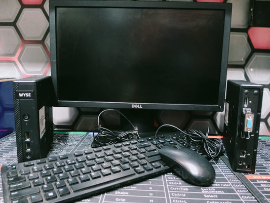 Dell Refurbished {4GB RAM / 128GB SSD} Computer with 1 Month Warranty Complete Setup (CPU + Monitor + Keyboard + Mouse )