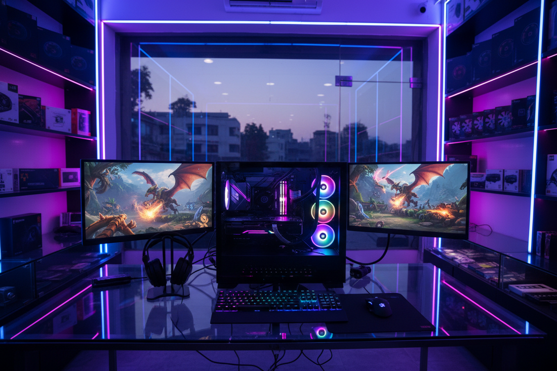 Best Gaming PC Shop in Delhi – High-Performance Gaming PCs at JC Computer