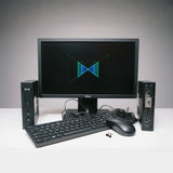 Dell Refurbished {4GB RAM / 128GB SSD} Computer Complete Setup (CPU + Monitor + Keyboard + Mouse )