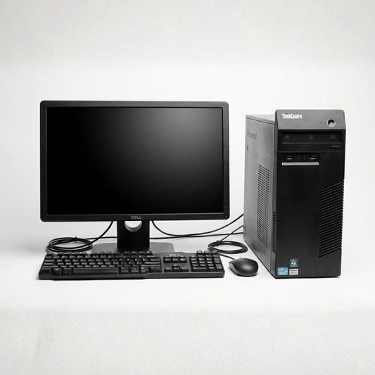 Dell, Lenovo - i-3 COMPUTER {4GB RAM / 250GB HARD DISK} Computer Complete Setup (CPU + Monitor + Keyboard + Mouse )