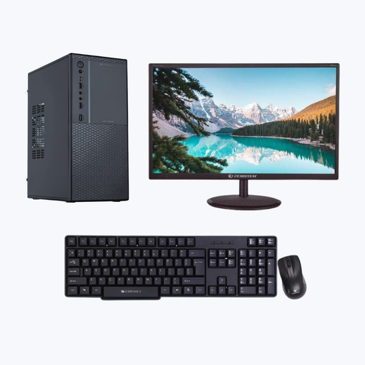 ZEBRONICS i5 Complete Desktop Setup | Super Fast Performance | Brand New | 1-Year Warranty