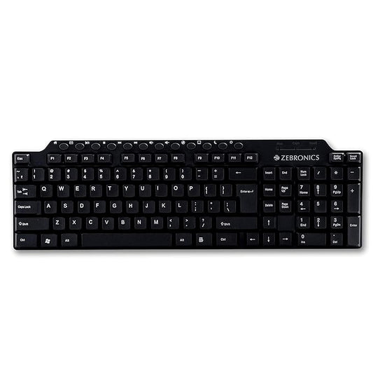 ZEBRONICS ZEB-KM2100 Multimedia USB Keyboard