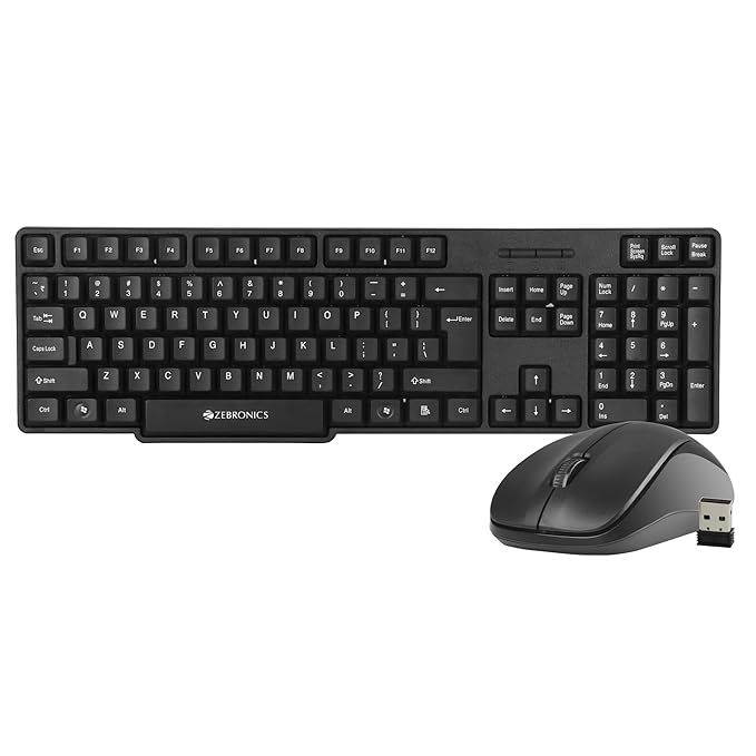 ZEBRONICS Computer i-7 Complete Desktop Setup (CPU + Monitor + Keyboard + Mouse - Full Setup)